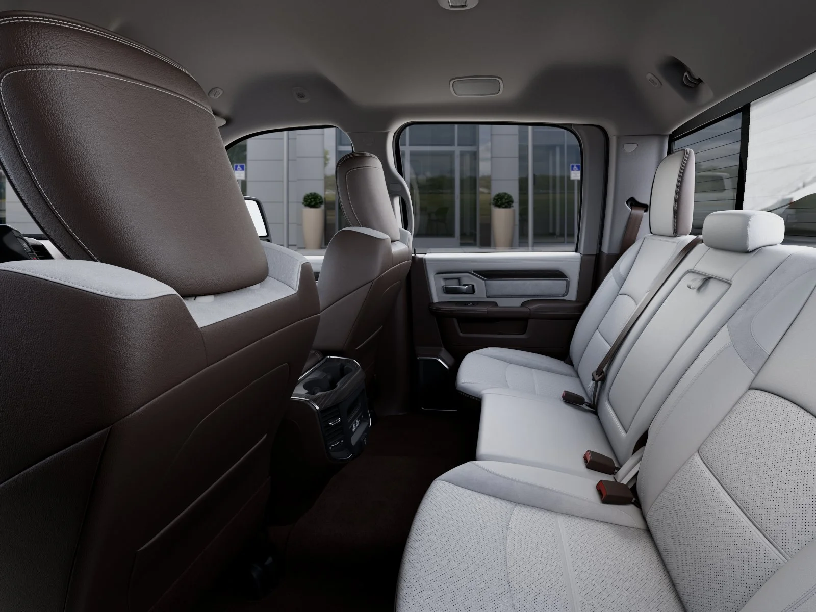 New 2026 Bright White Clear-Coat Exterior Paint RAM Laramie image 51