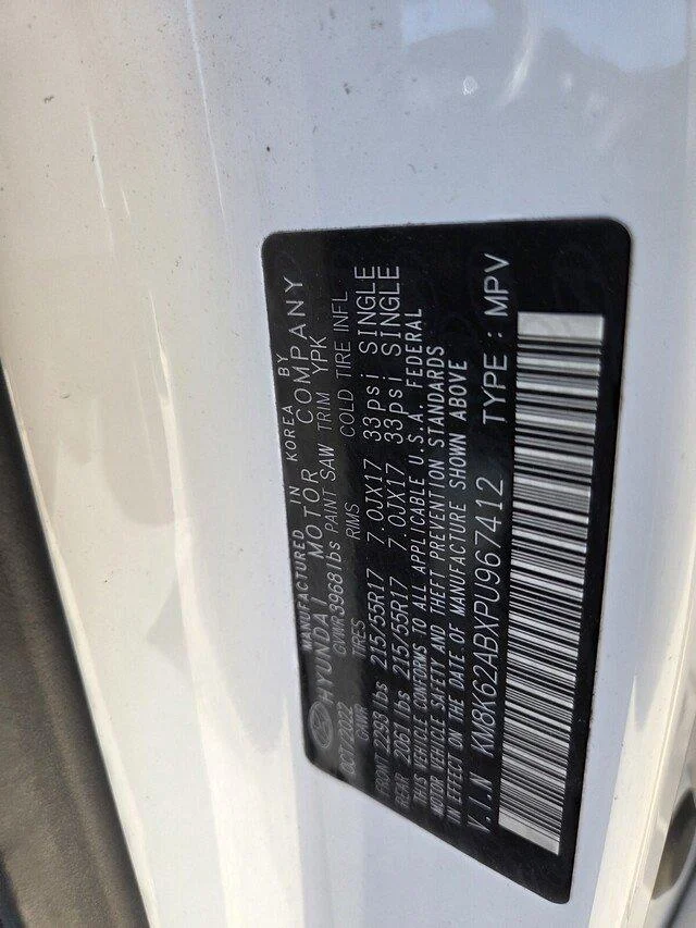 Used 2023 Lunar White Hyundai SEL image 30