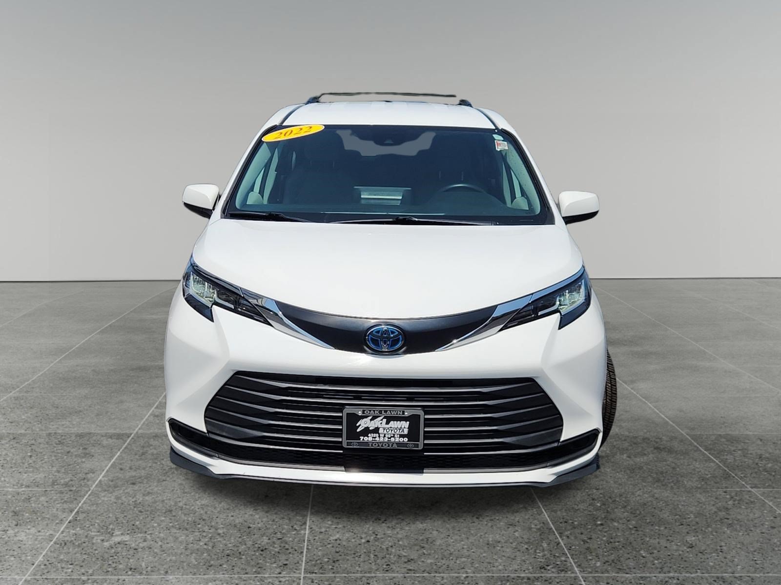 Certified Used 2022 White Toyota LE image 2