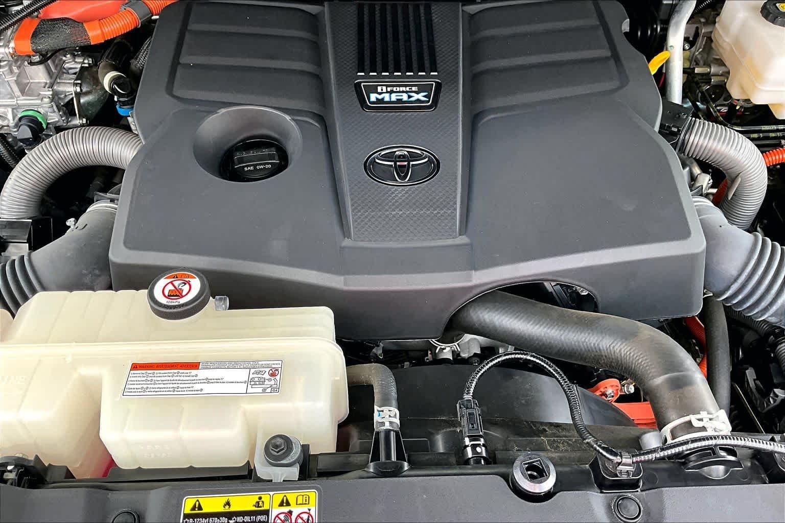 Used 2022 Midnight Black Metallic Toyota Platinum Hybrid image 33