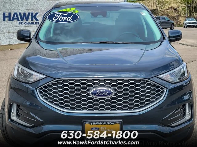 Used 2023 Blue Metallic Ford SEL image 28