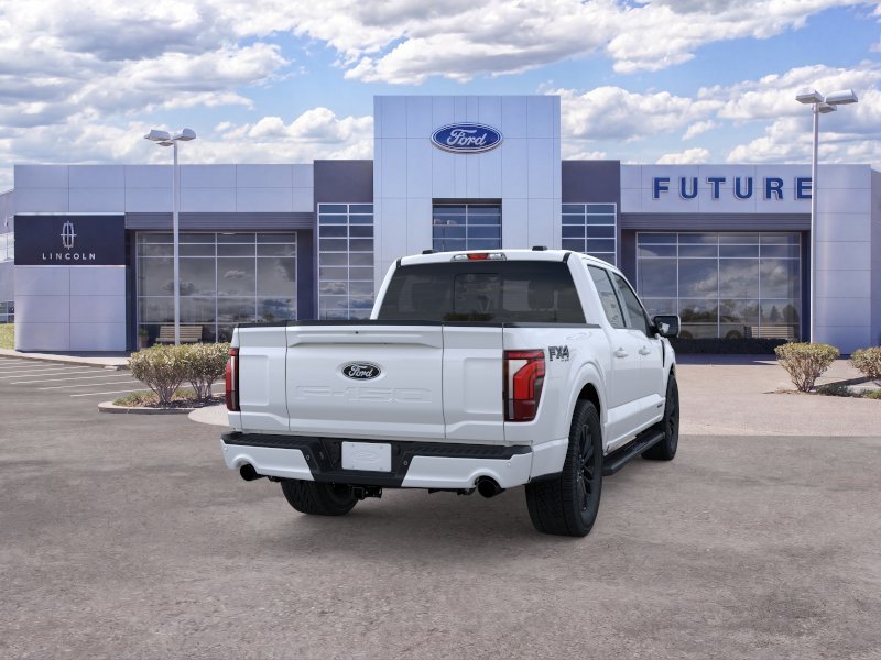 New 2026 Star White Metallic Tri-Coat Ford Lariat® image 8