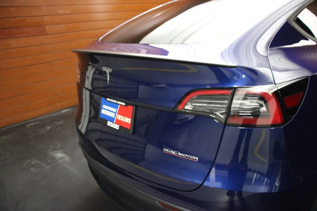 Used 2023 Deep Blue Metallic Tesla Performance image 12