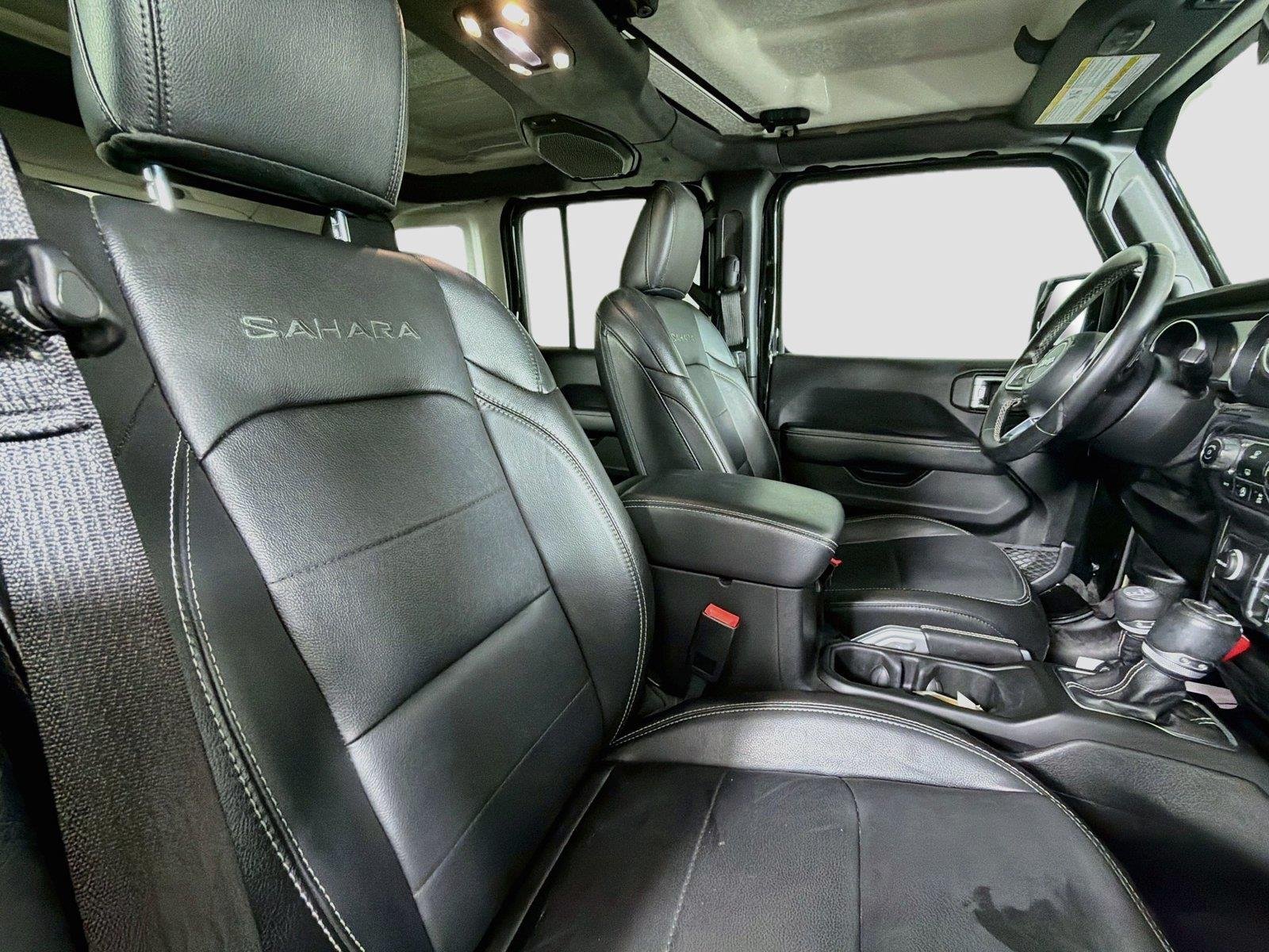 Used 2020 Black Jeep Sahara 4X4 image 26