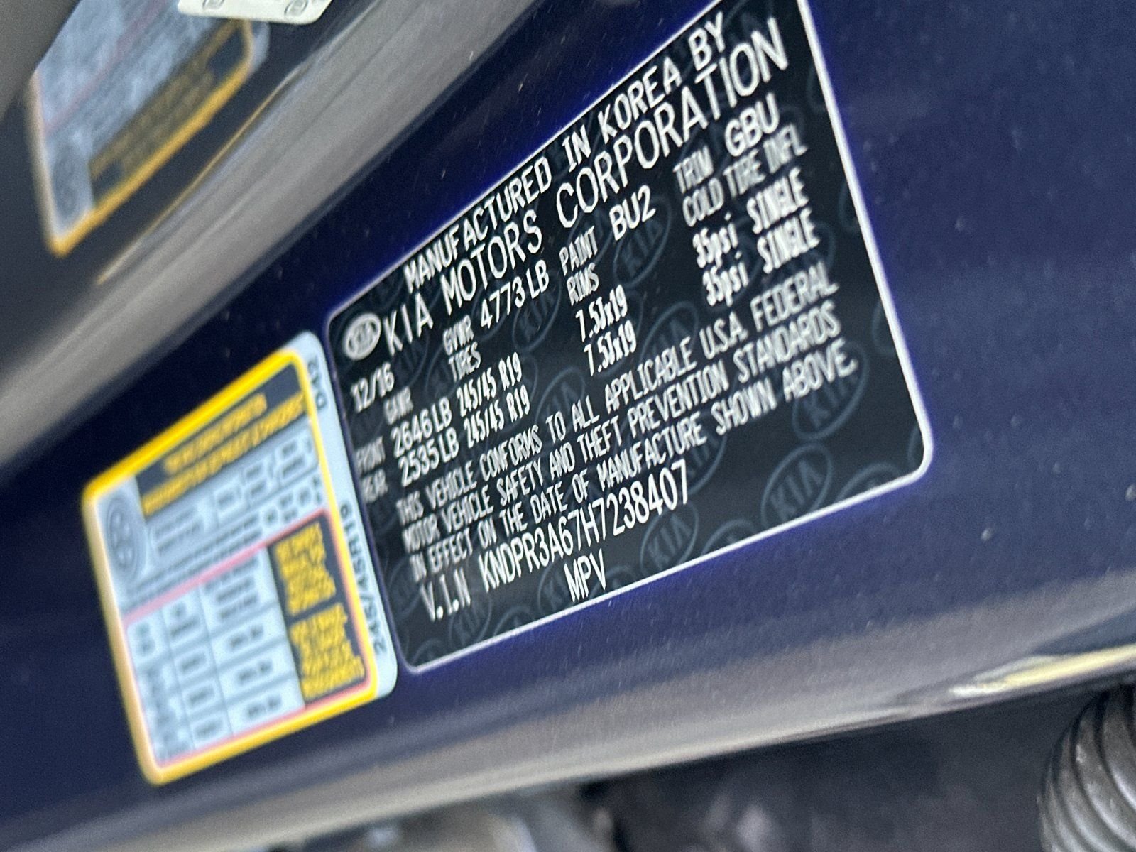 Used 2017 Pacific Blue Kia SX image 26