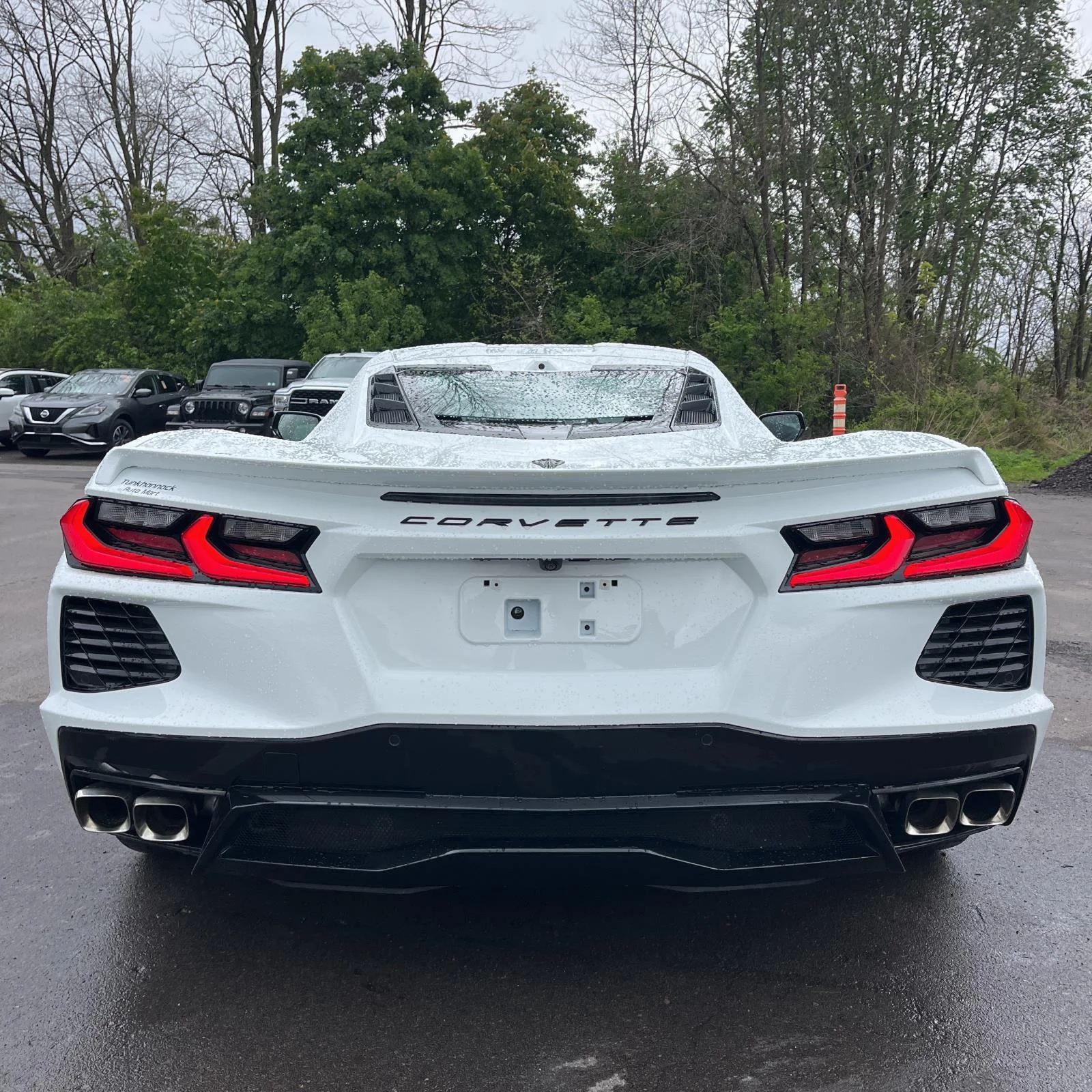 Used 2022 ARCTIC WHITE CHEVROLET STINGRAY image 3