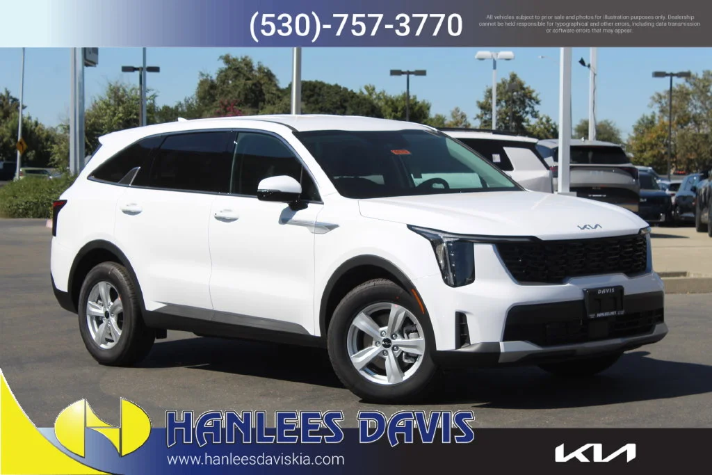 New 2026 White Kia LX image 1