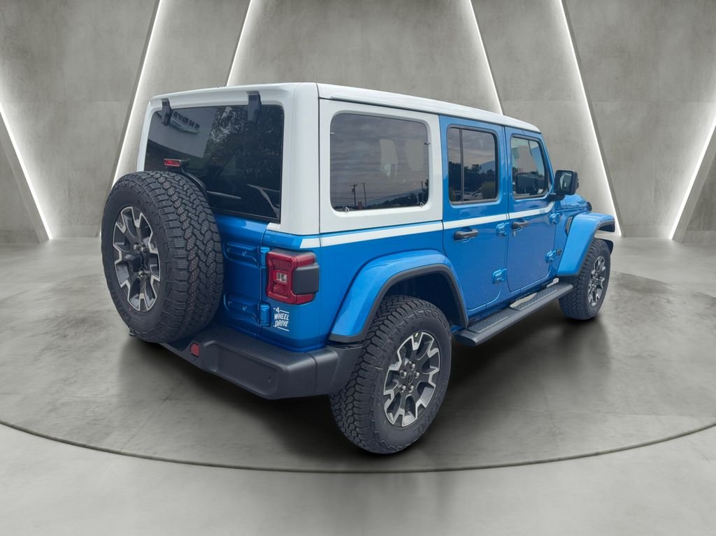 New 2027 Hydro Blue Pearlcoat Jeep Sahara image 7