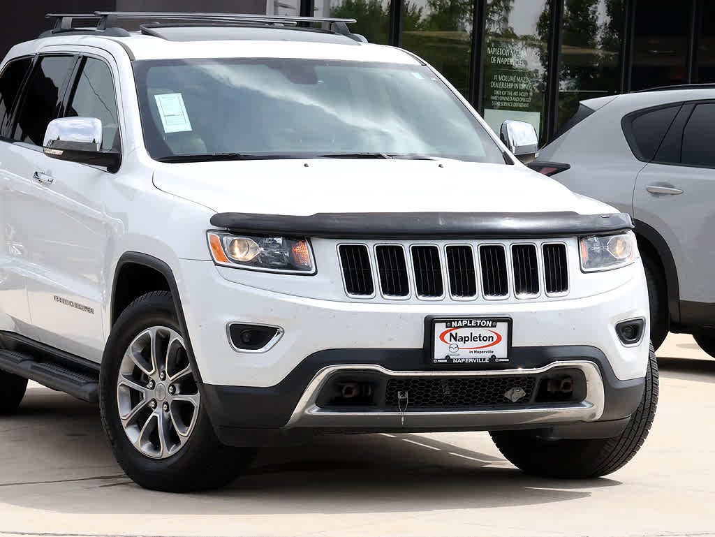 Used 2016 Bright White Clearcoat Jeep Limited image 3