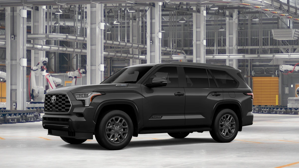 New 2026 Magnetic Gray Metallic Toyota Platinum image 2