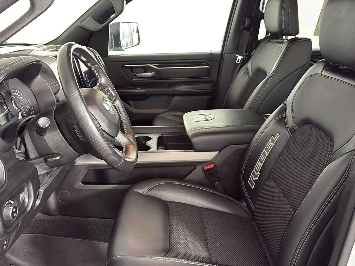 Used 2022 Bright White Clearcoat Ram Rebel image 25