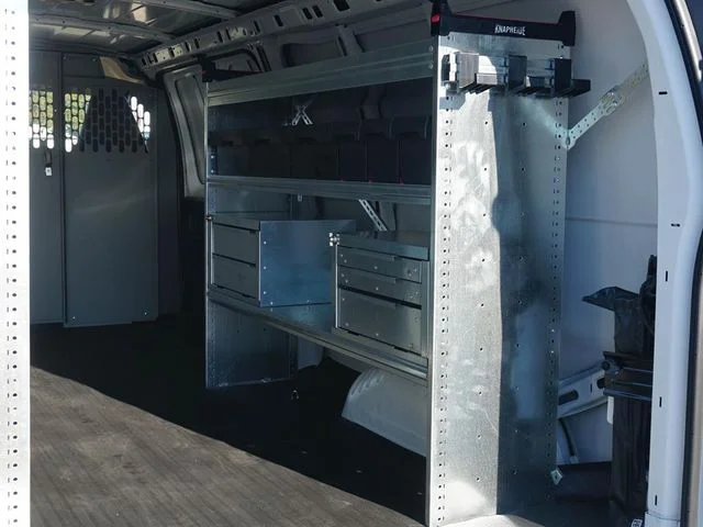 New 2025 White Chevrolet Work Van image 8