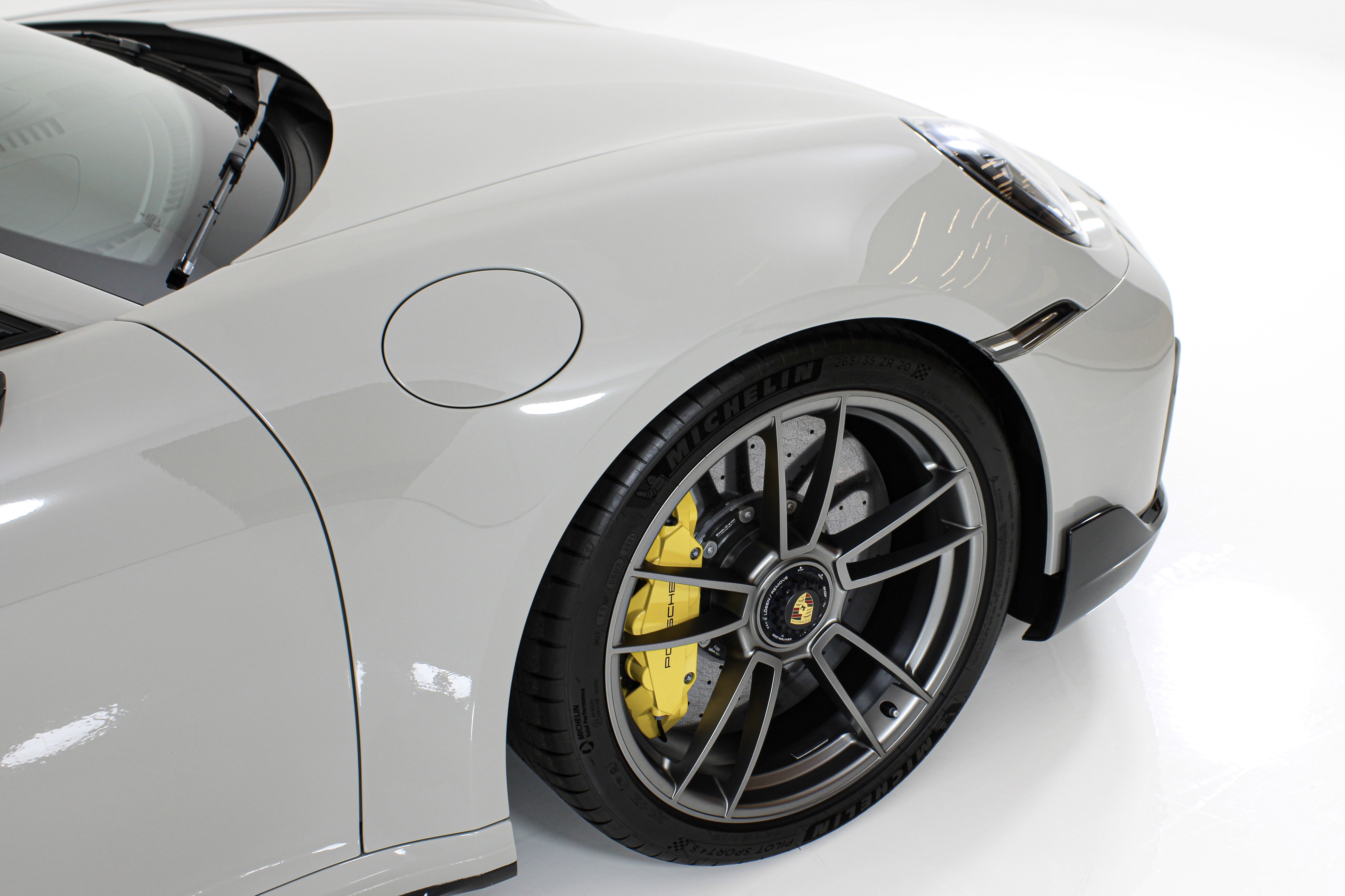 Used 2022 Chalk Porsche Turbo S Coupe image 18