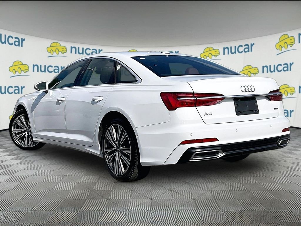 Used 2023 White Audi 55 Premium Plus image 4