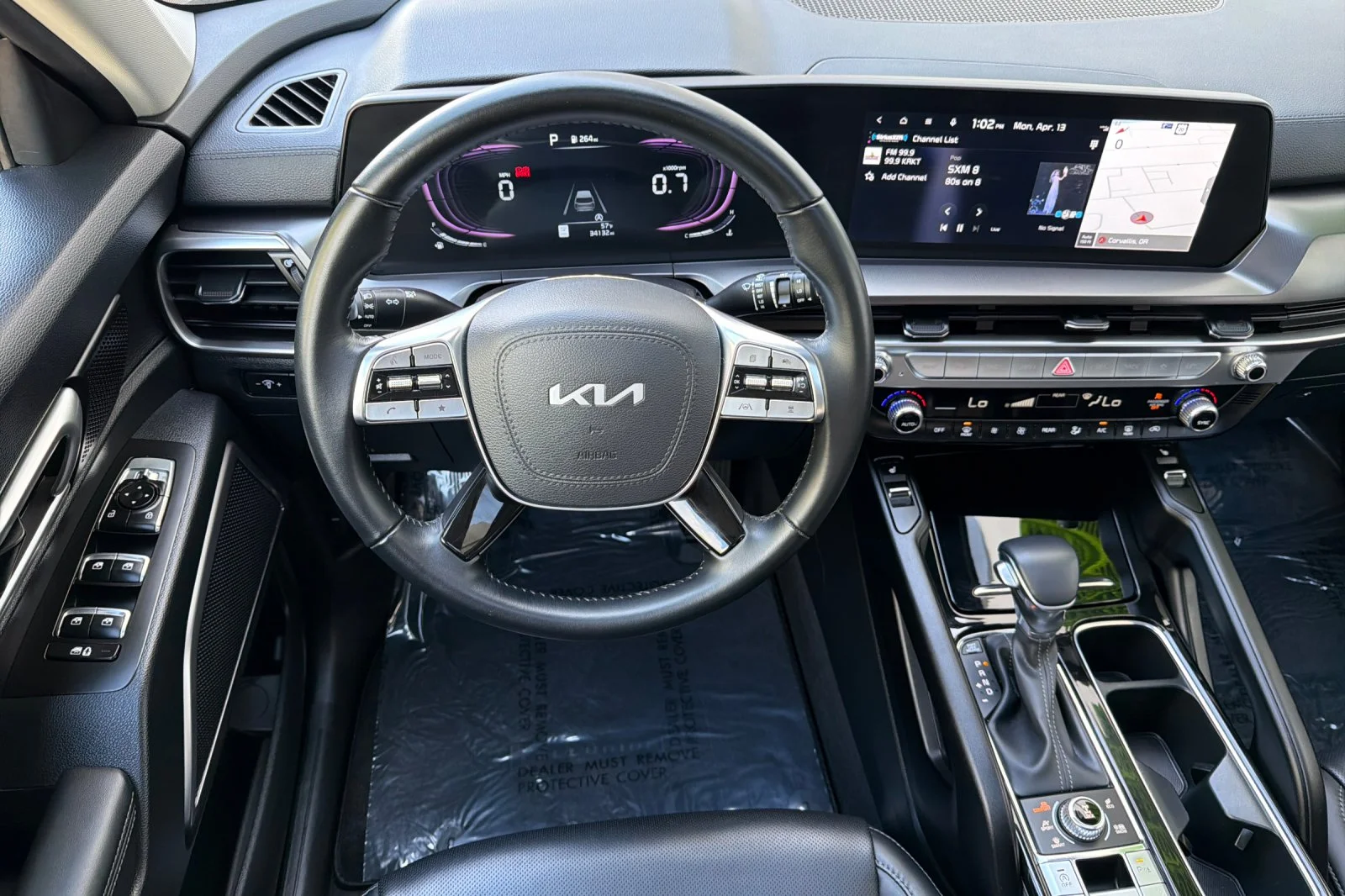 Used 2025 Ebony Black Kia S image 14