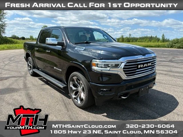 Certified Used 2022 Black Ram Laramie Longhorn image 2