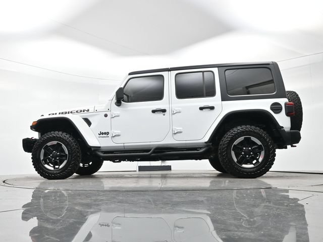 Used 2018 Bright White Clearcoat Jeep Rubicon image 24