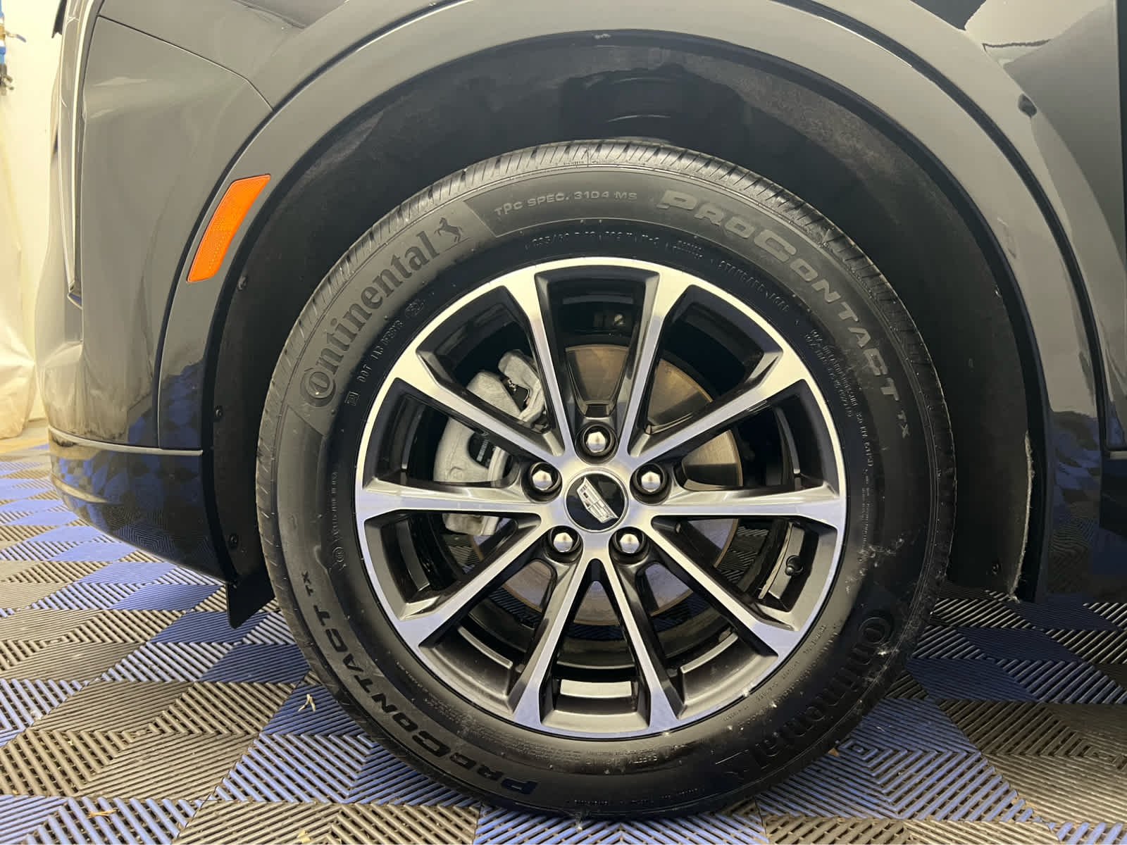 Used 2024 Stellar Black Metallic Cadillac AWD Sport image 14