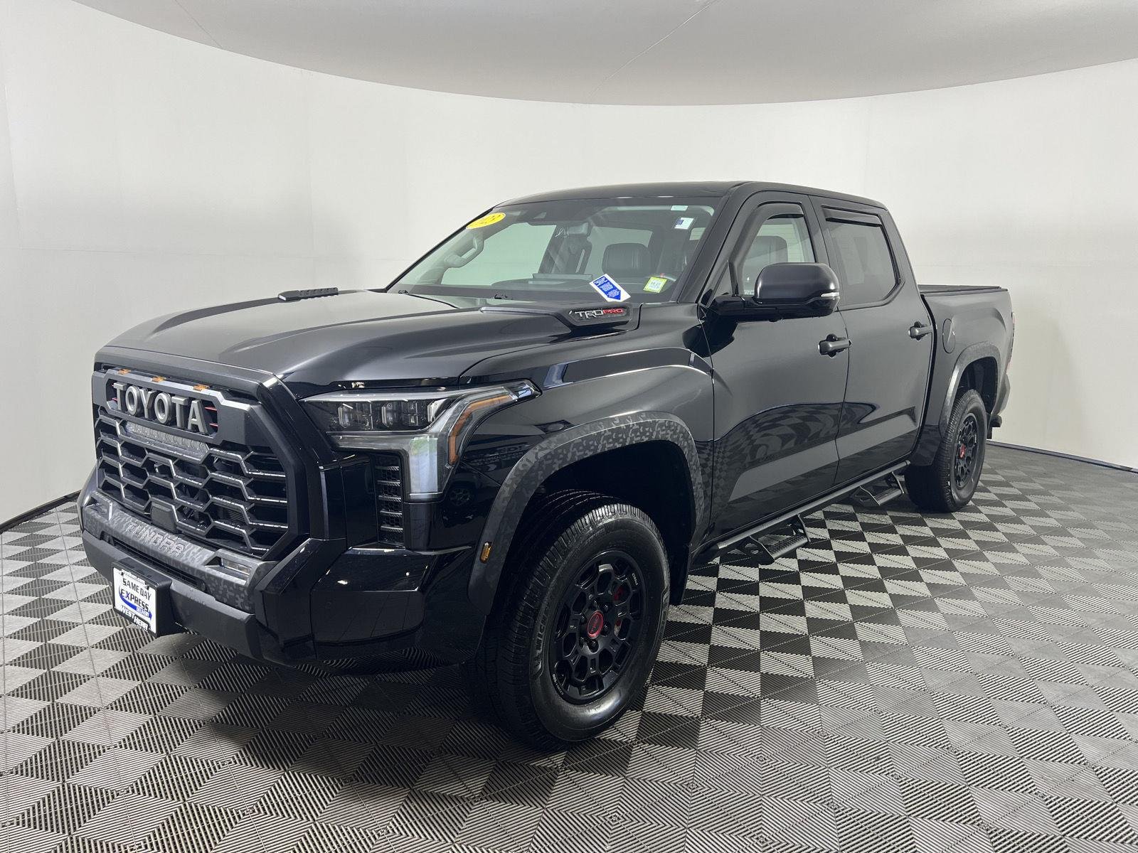 Used 2023 Midnight Black Metallic Toyota TRD Pro HV image 7
