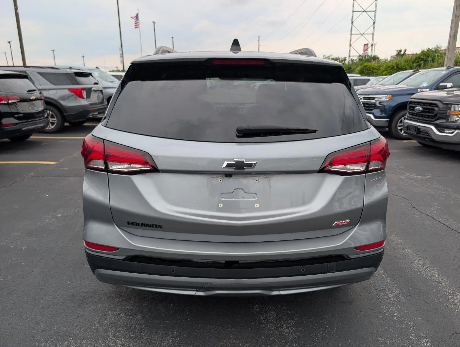 Used 2024 Sterling Gray Metallic Chevrolet RS image 6