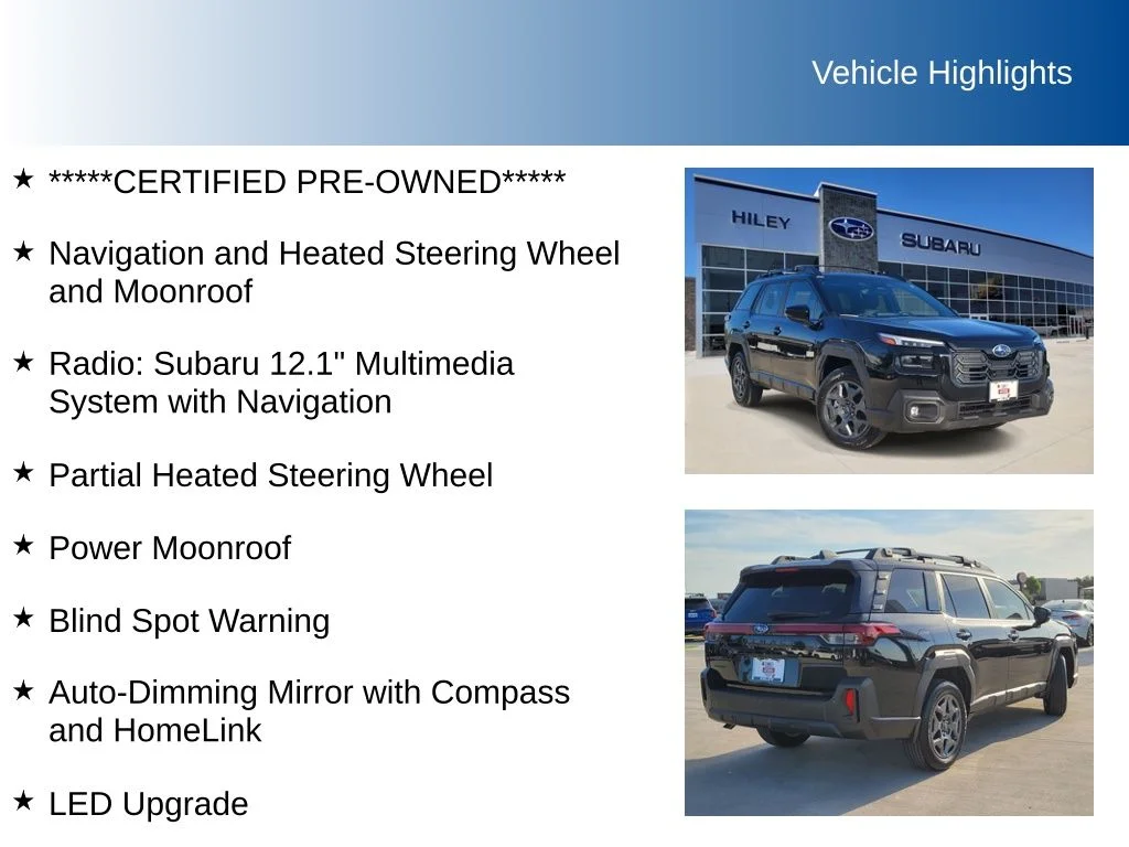 Certified Used 2026 Black Subaru Premium image 5