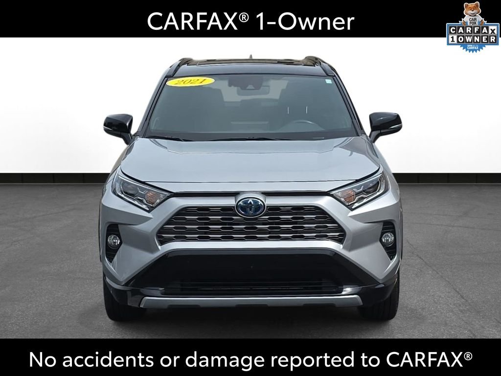 Certified Used 2021 Silver Toyota XSE image 2