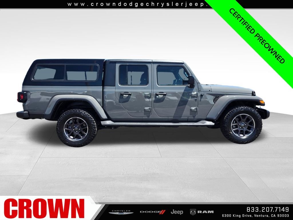 Certified Used 2023 Gray Jeep Overland image 8