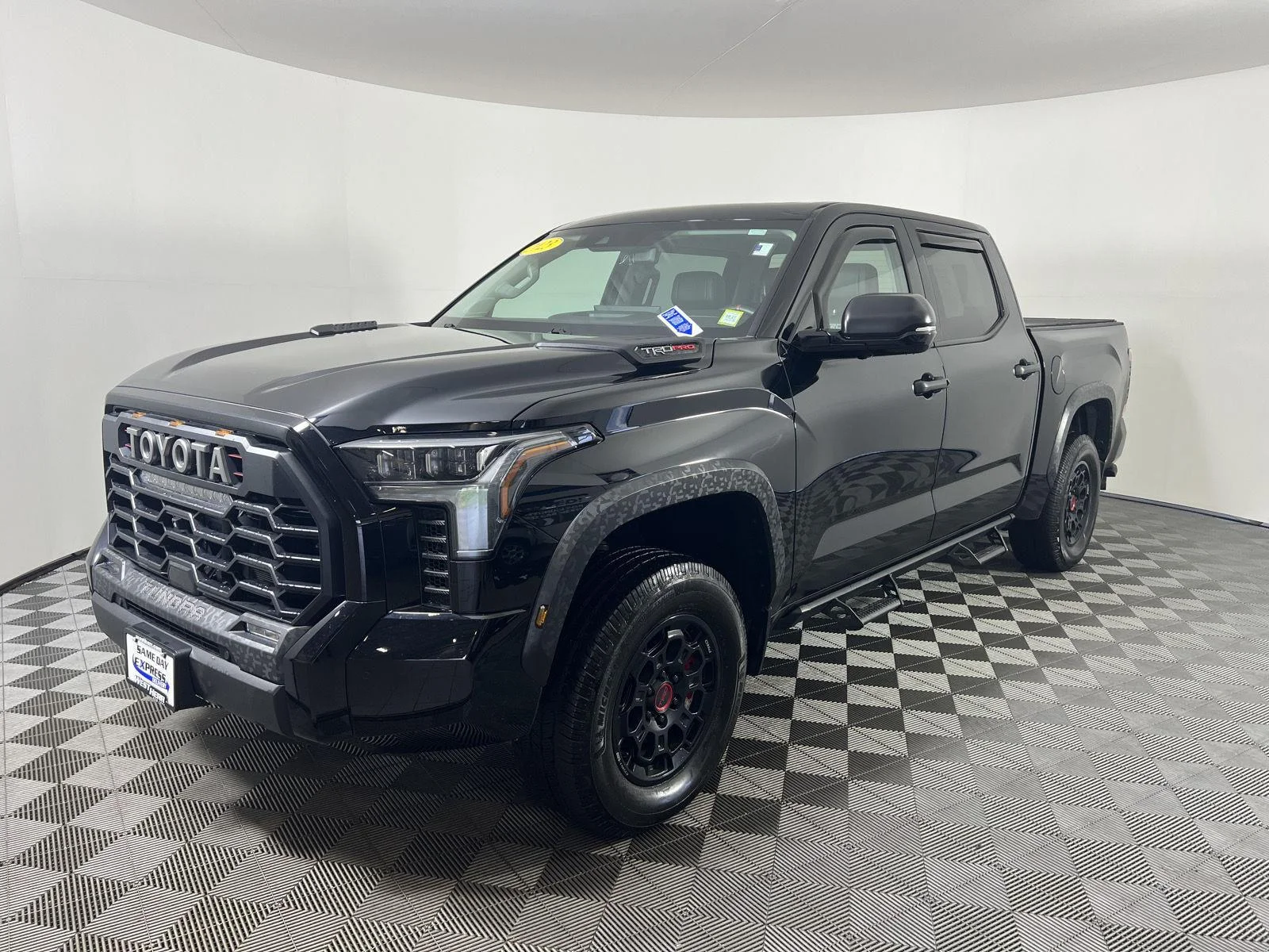 Used 2023 Midnight Black Metallic Toyota TRD Pro HV image 7