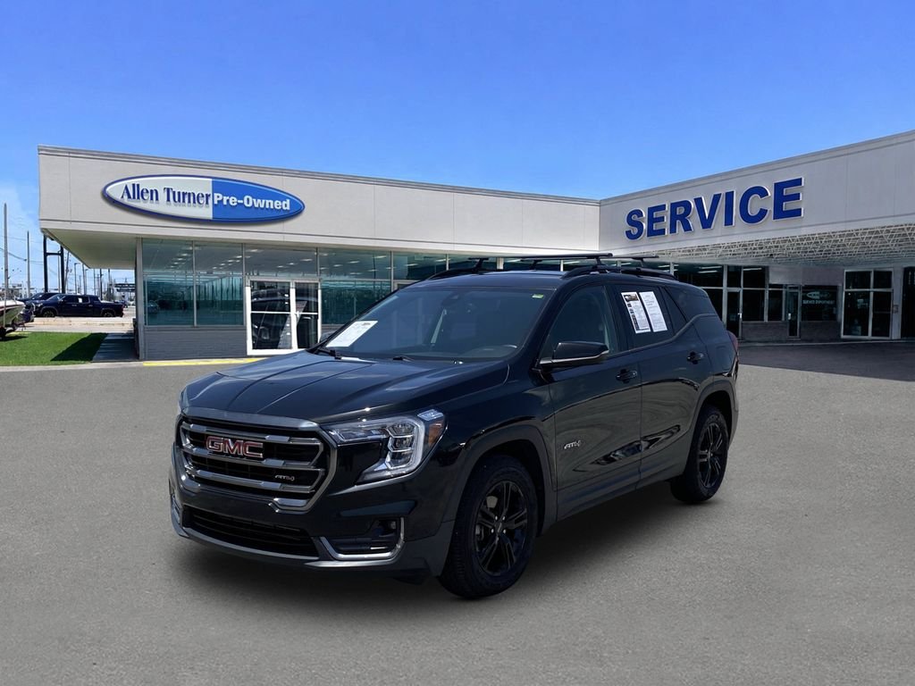 Used 2023 Ebony Twilight Metallic GMC AT4 image 4