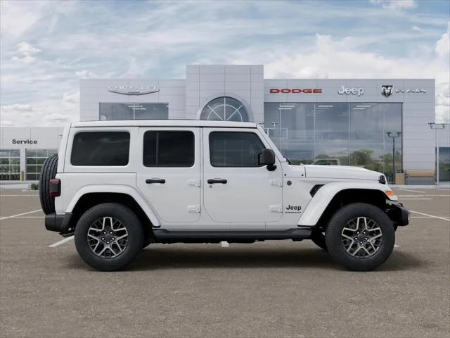New 2026 Bright White Clear-Coat Exterior Paint Jeep Sahara image 47