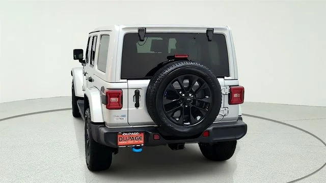 Used 2023 Silver Jeep Sahara 4xe image 10