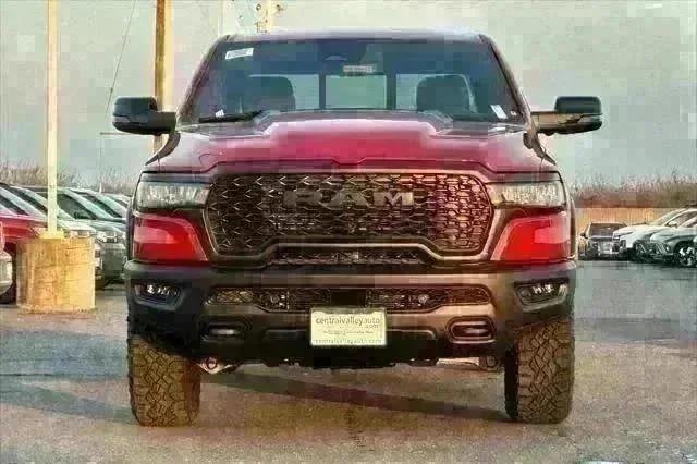 New 2026 Molten Red Pearl-Coat Exterior Paint RAM REBEL image 9