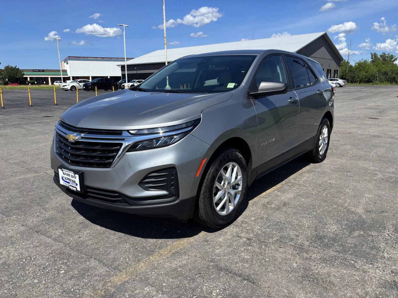 Used 2024 Sterling Gray Metallic Chevrolet LS image 3