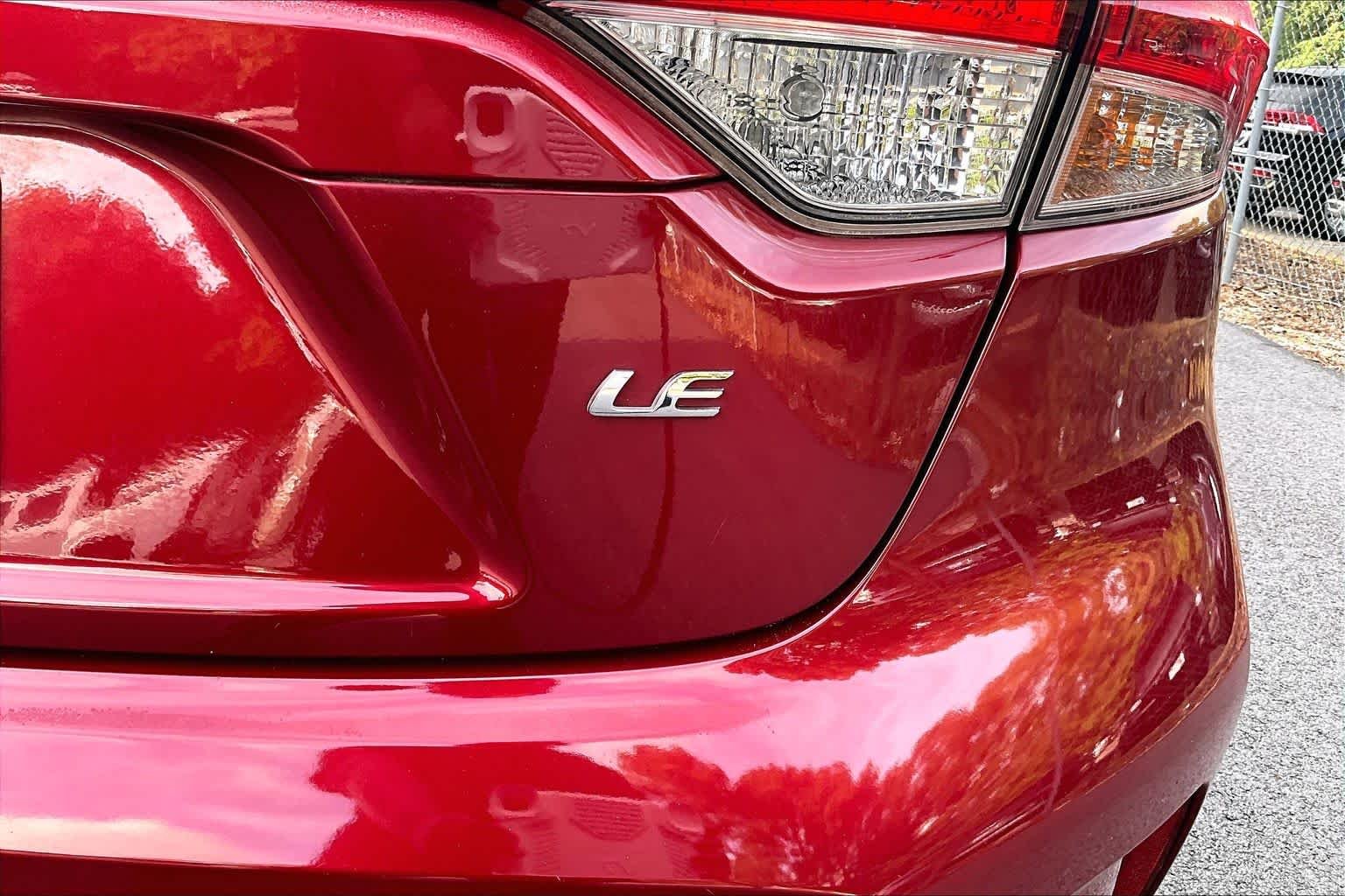 Used 2022 Ruby Flare Pearl Toyota LE image 10