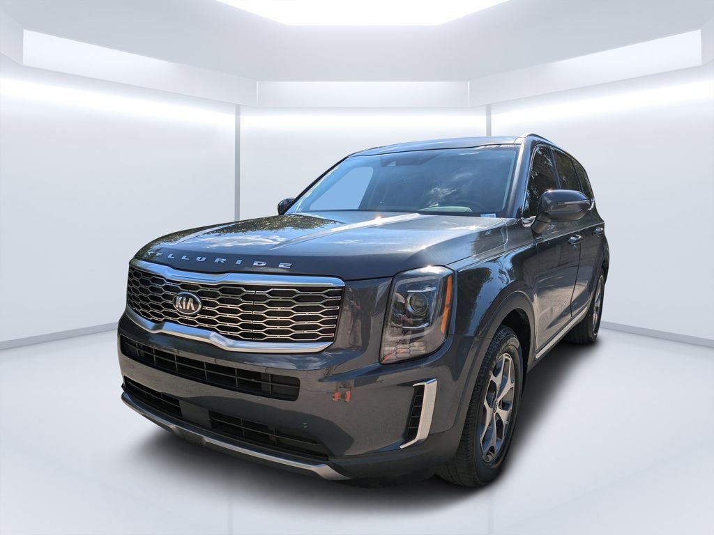 Used 2021 Gray Kia EX image 9