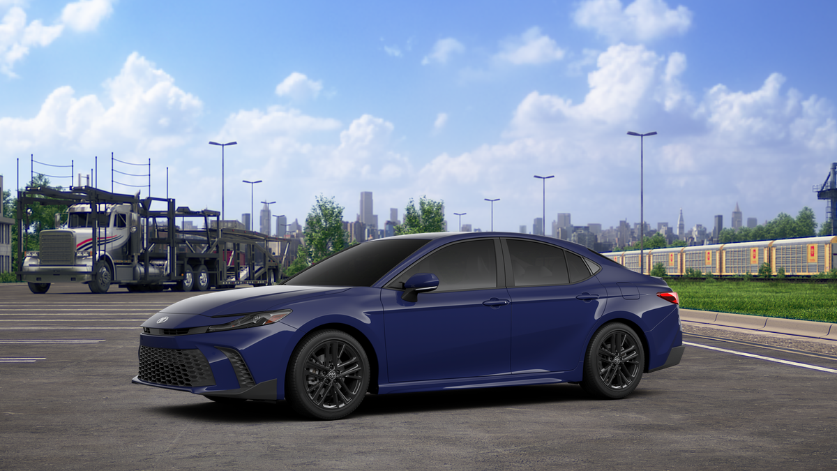 New 2026 Reservoir Blue Toyota SE image 2