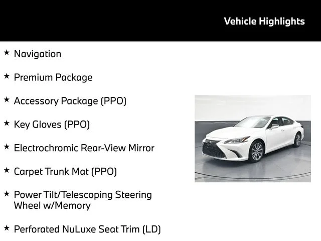 Used 2021 White Lexus 350 image 5