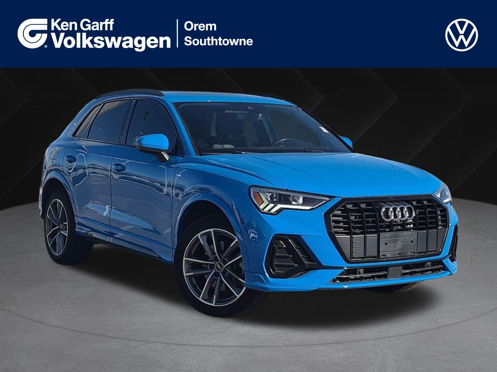Used 2022 Blue Audi S line Premium Plus image 1