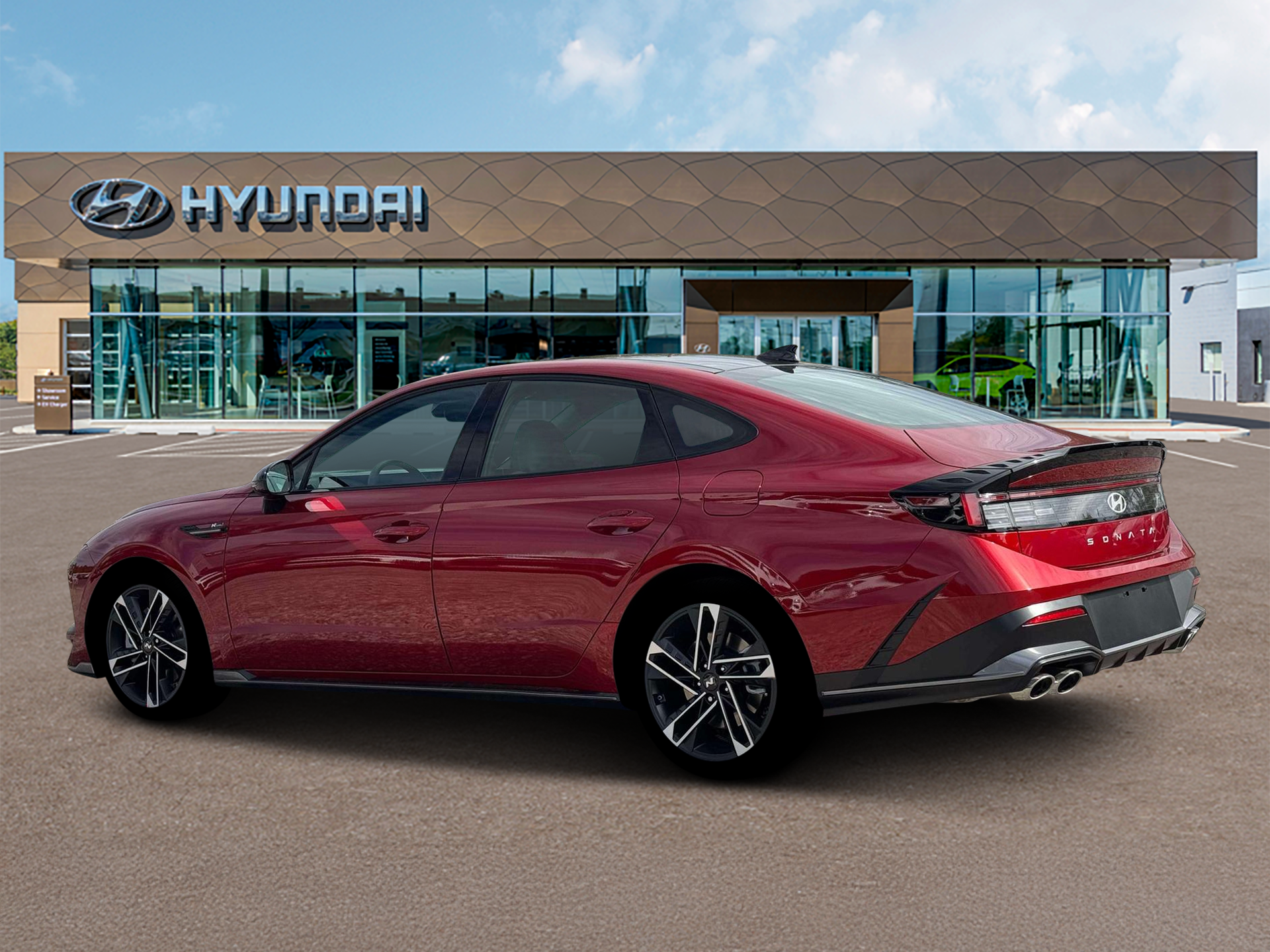 New 2026 Red Hyundai N Line image 4