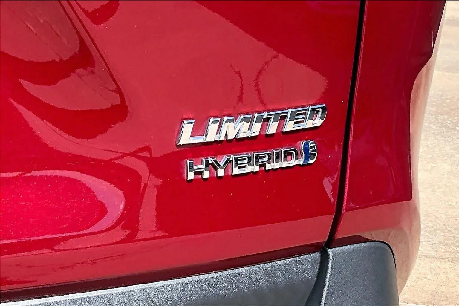 Used 2024 Ruby Flare Pearl Toyota Hybrid Limited image 10