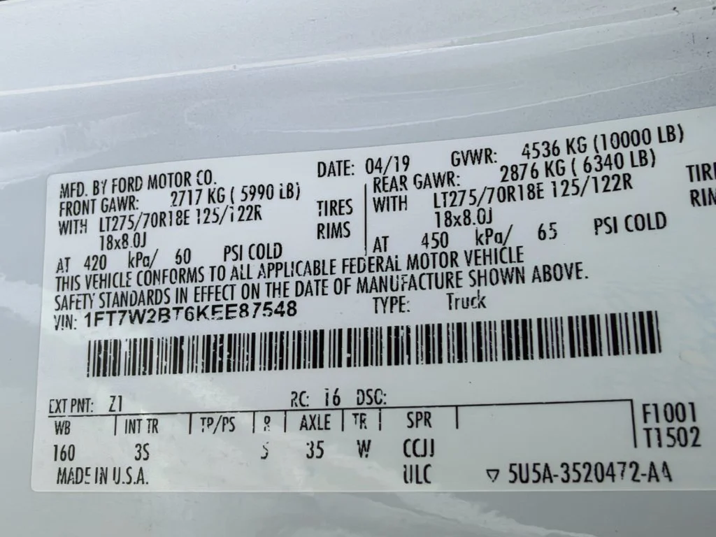 Used 2019 White Ford XLT image 27