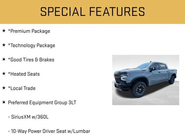 Used 2024 Slate Gray Metallic Chevrolet ZR2 image 6