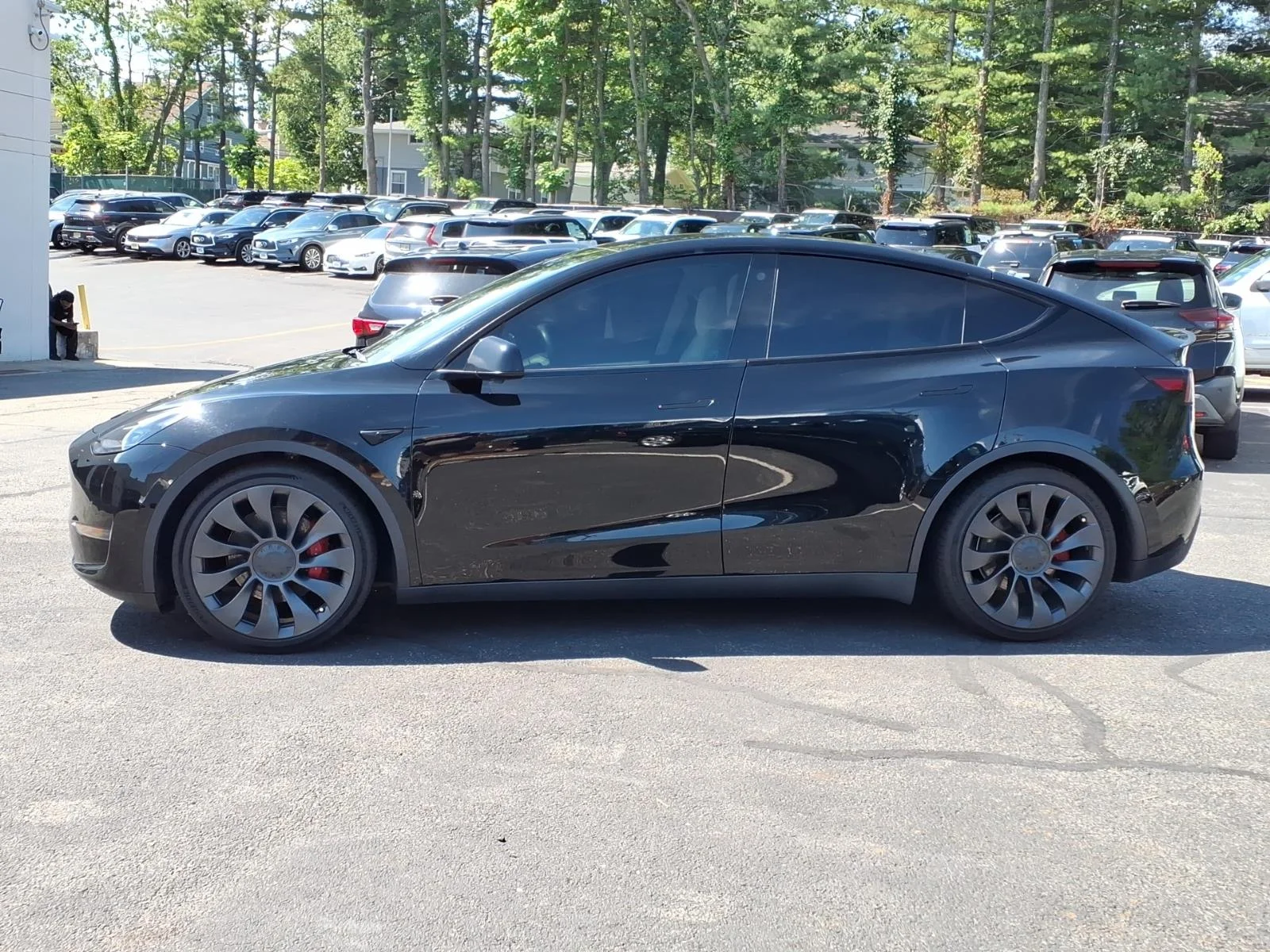 Used 2022 Black Tesla Performance image 9