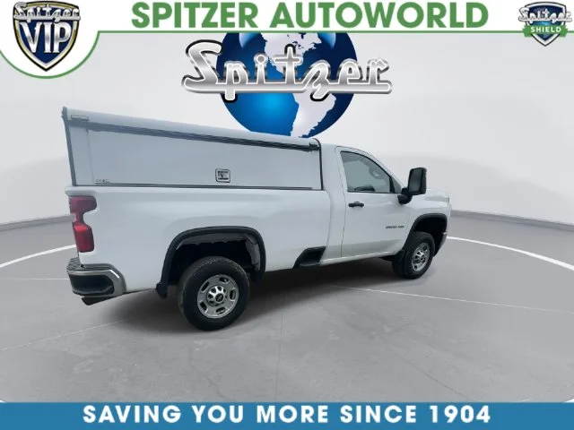 Used 2022 White Chevrolet Work Truck image 9