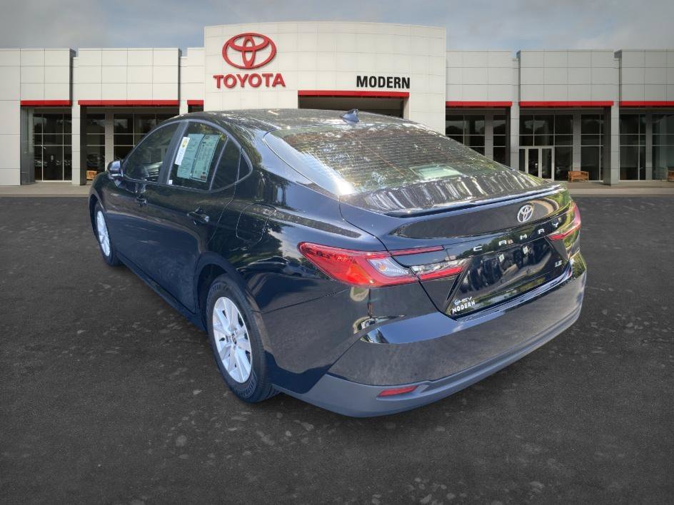 Used 2025 Midnight Black Metallic Toyota LE image 7