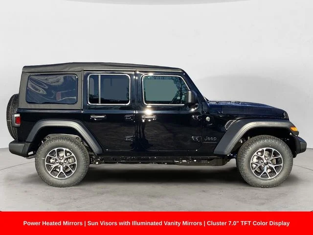 New 2026 Black Clearcoat Jeep 4-DOOR SPORT S image 7