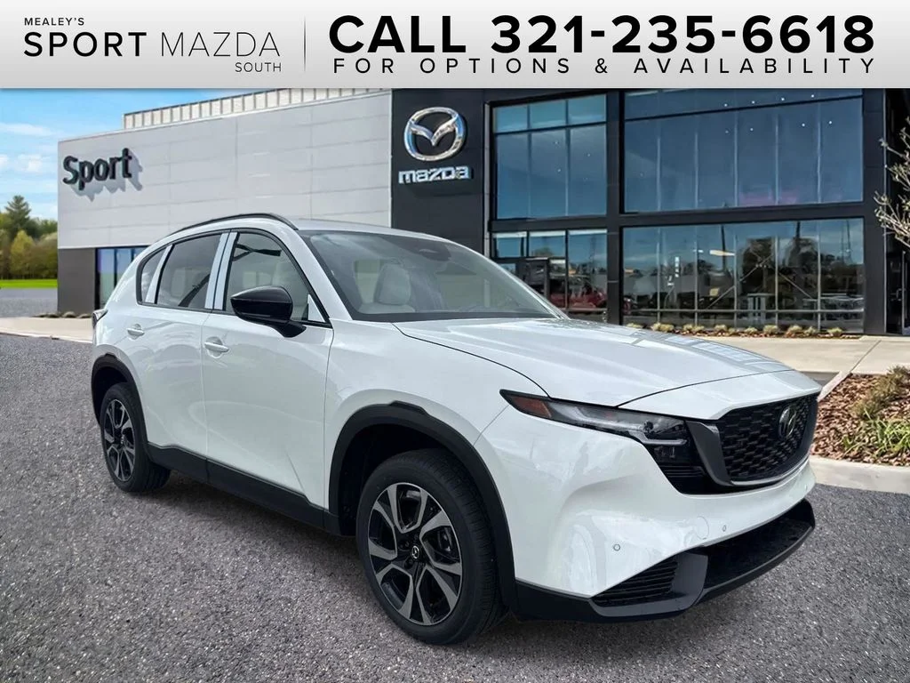 New 2026 Rhodium White Metallic Mazda 2.5 S Preferred AWD image 1