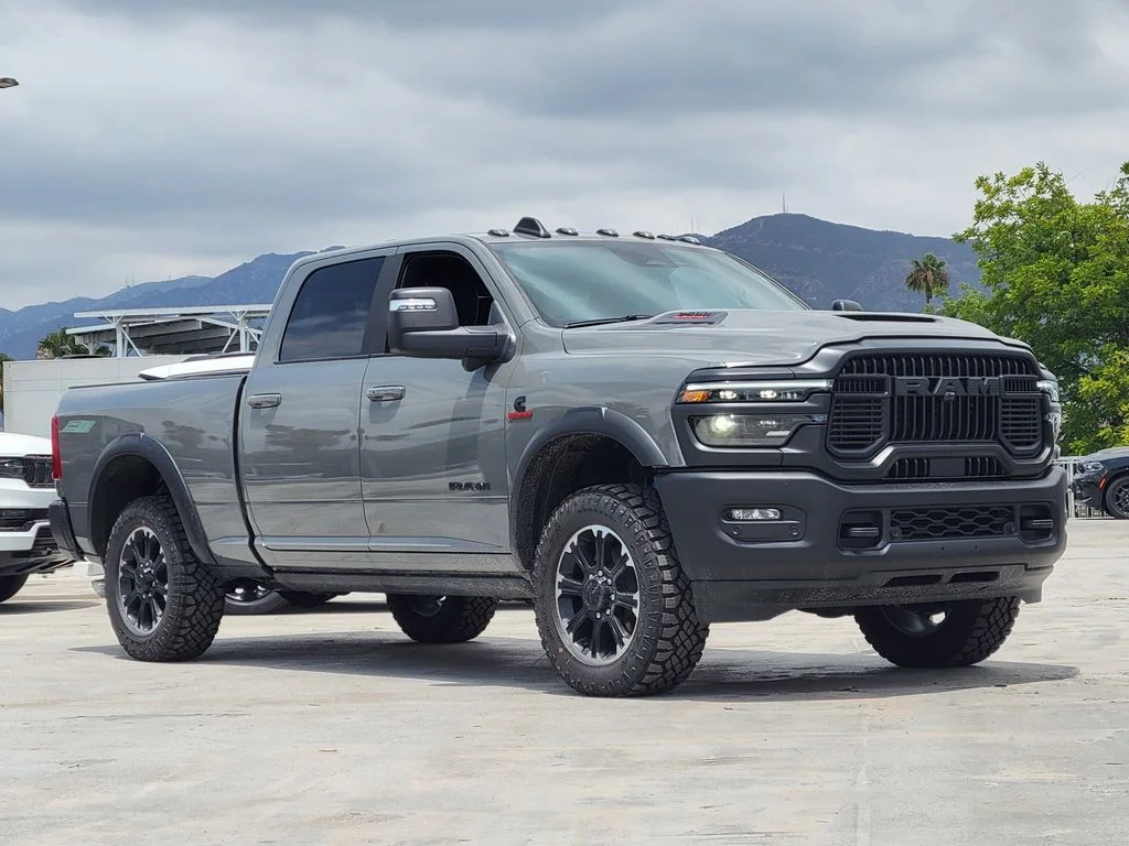 New 2026 Ceramic Gray Clear-Coat Exterior Paint RAM Rebel image 29