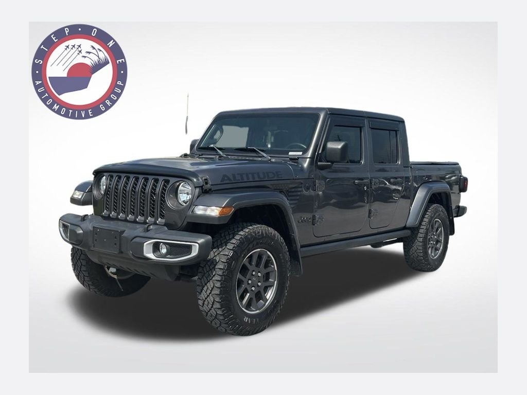 Used 2020 Gray Jeep Altitude image 1