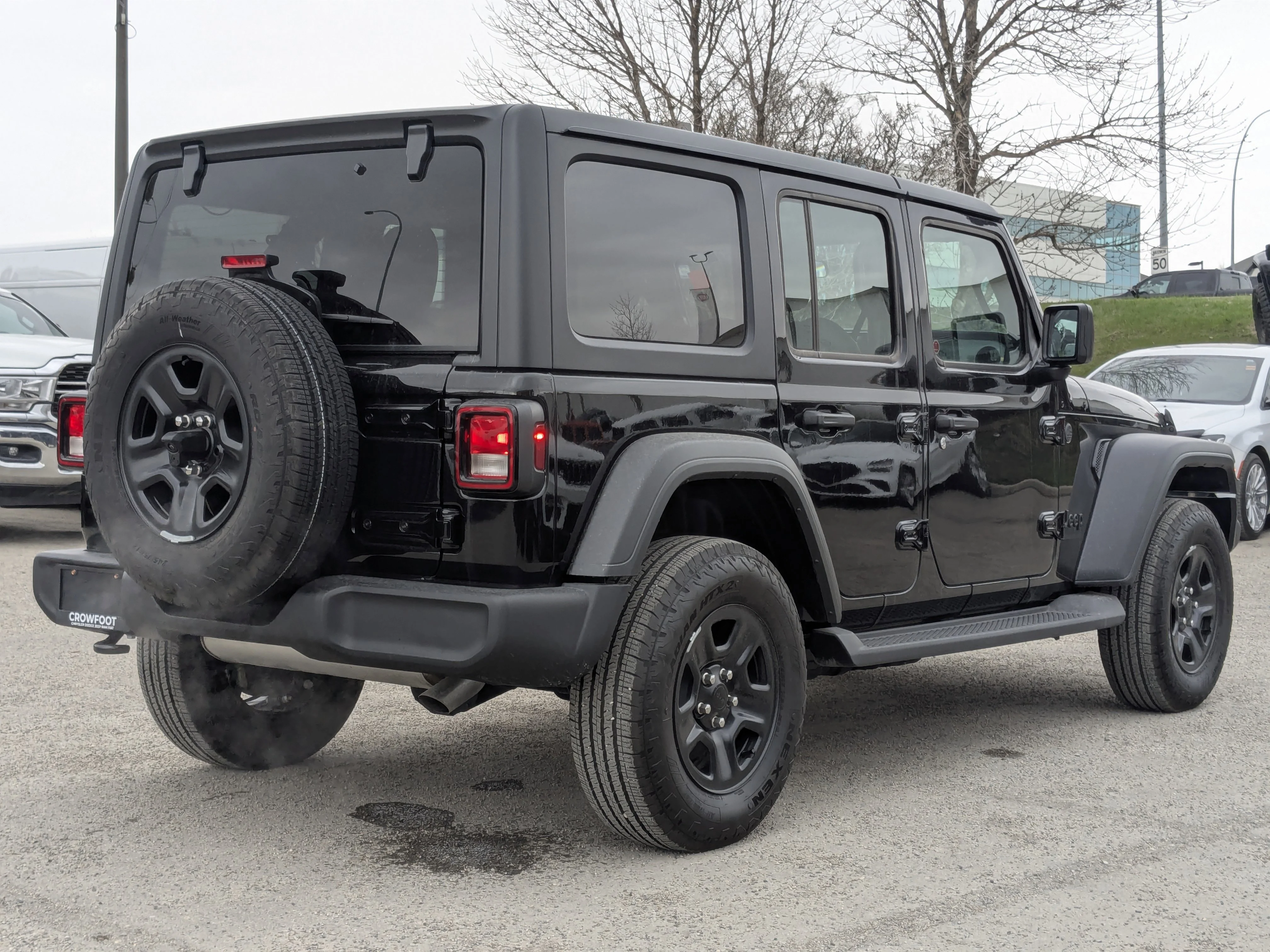 Used 2025 Black Jeep Sport - - Pkg 23B  - Black Paint  - 3.6L Pentastar V6  - 12.3 Touchscreen  & More image 8